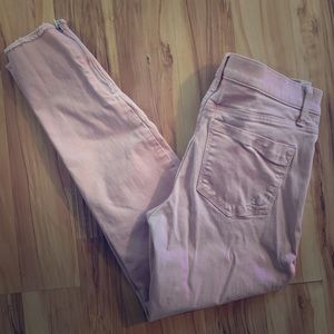 Express Pink Ankle Jegging
